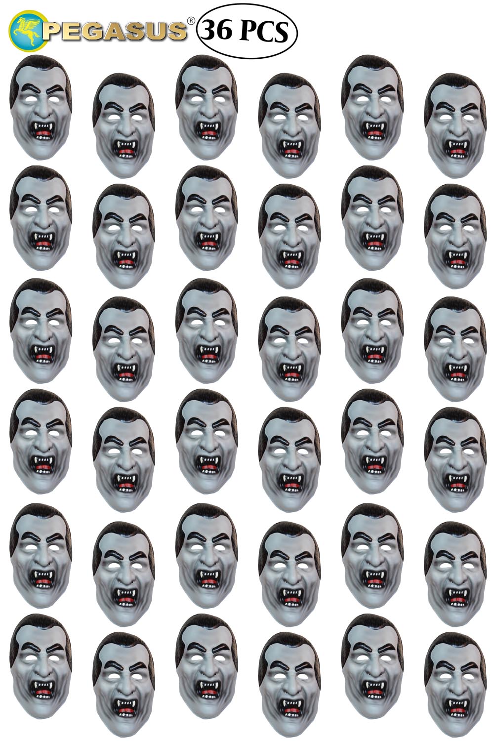 MASCHERA CONTE DRACULA DI HALLOWEEN CF 36 PZ